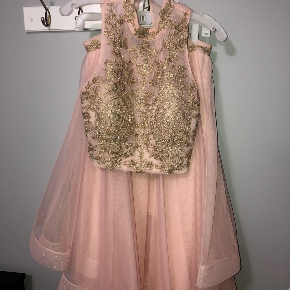 Two Piece Prom Dress